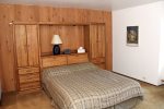 Mammoth Lakes Rental Sunshine Village 159 - Master Bedroom has 1 Queen Bed